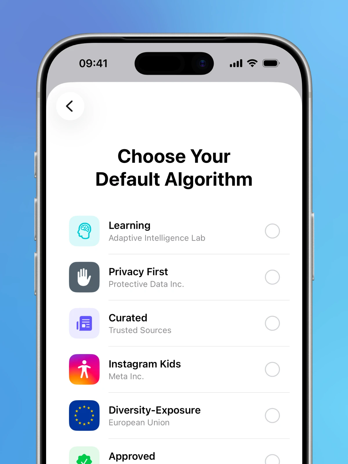 Algorithmic Choice