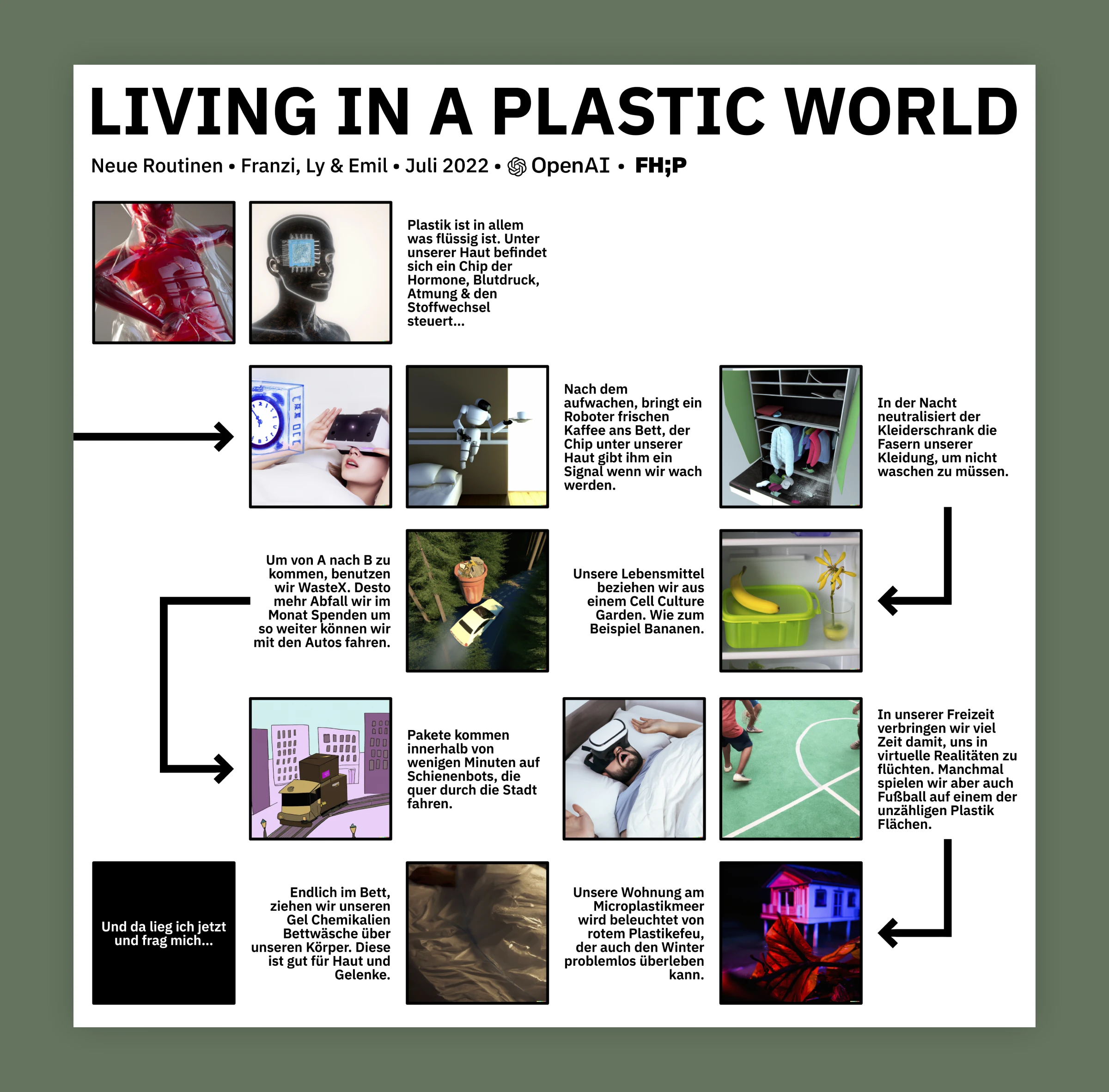 Overview of the dystopian routine.