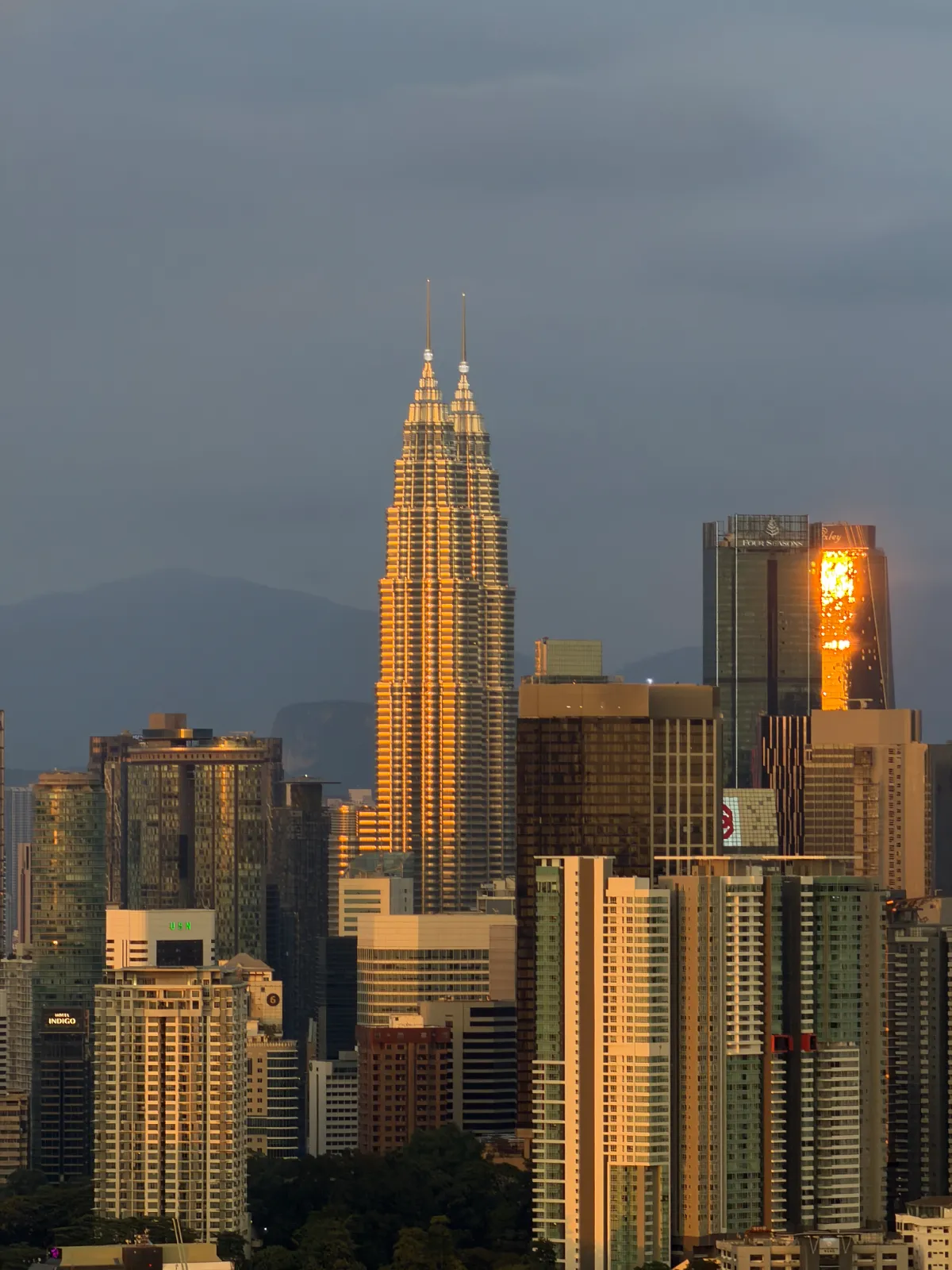 Petronas Twin Towers in Kuala Lumpur, Malaysia